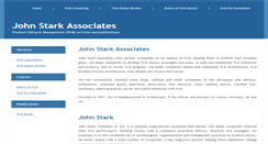 Desktop Screenshot of johnstark.com